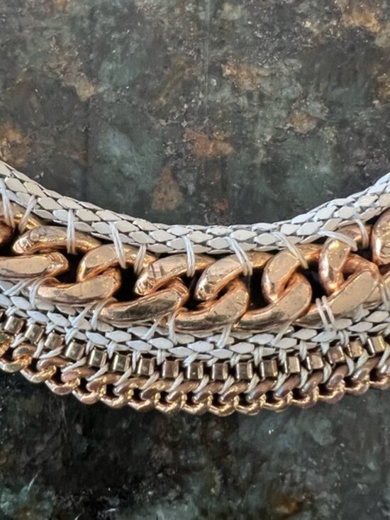 Vintage 90s statement‎ necklace - Picture 4 of 5